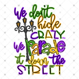 Transfer 001357 - We Don't Hide Crazy
