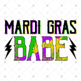 Transfer 001363 - Mardi Gras Lightening Bolts