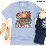 Transfer 001376 - Don't Be Afraid to Bloom Skull