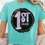 Transfer 001396 - Dottie Scribble Round Grade Set