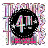 Transfer 001398 - Dottie Scribble Stacked Teacher Round Grade Set