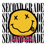 Transfer 001414 - Funky Smile Grade Set
