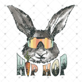 Transfer 001443 - Hip Hop Bunny with Sunglasses
