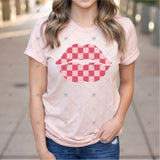 Transfer 001447 - Checkered Lips