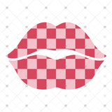 Transfer 001447 - Checkered Lips