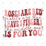 Transfer 001448 - Roses are Red