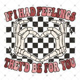 Transfer 001450 - If I had Feelings Checkered
