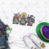 Transfer 001457 - Mardi Gras Gnomes