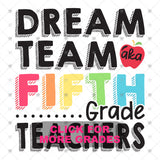 Transfer 001462 - Dream Team Teacher Grade Set