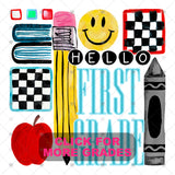 Transfer 001465 - Back to School Collage Boy Grade Set