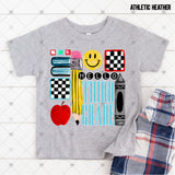 Transfer 001465 - Back to School Collage Boy Grade Set