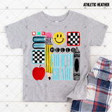 Transfer 001465 - Back to School Collage Boy Grade Set