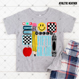 Transfer 001465 - Back to School Collage Boy Grade Set