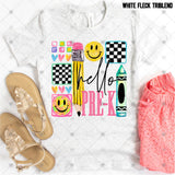Transfer 001466 - Back to School Collage Girl Grade Set