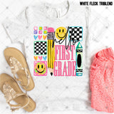 Transfer 001466 - Back to School Collage Girl Grade Set