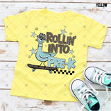 Transfer 001467 - Rollin' Into Skateboard Grade Set