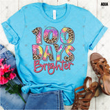 Transfer 001485 - 100 Days Brighter Leopard and Tie Dye