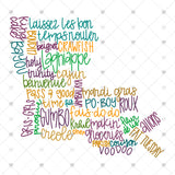 Transfer 001505 - Louisiana Cajun Words