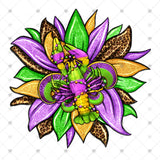 Transfer 001510 - Mardi Gras Crawfish Sunflower