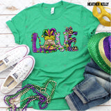 Transfer 001514 - Love Mardi Gras Gnome
