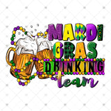 Transfer 001518 - Mardi Gras Drinking Team