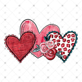 Transfer 001534 - Trio of Hearts