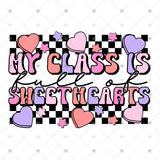 Transfer 001544 - Retro My Class is Full of Sweethearts