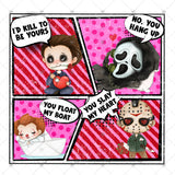 Transfer 001546 - Scary Guys Comic Strip