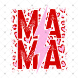 Transfer 001554 - Valentine Mama Lightning Bolt