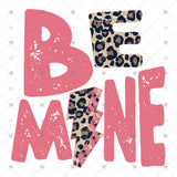 Transfer 001556 - Be Mine Leopard Lightning Bolt