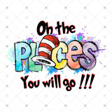 Transfer 001592 - The Places Watercolor Splash