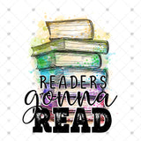 Transfer 001612 - Readers Gonna Read Watercolor
