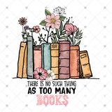 Transfer 001614 - Too Many Books
