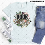 Transfer 001624 - Floral Book Nerd