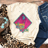 Transfer 001638 - Pink & Turquoise Neon Moon