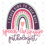 Transfer 001680 - I Teach Kids to Talk Back SLP