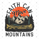 Transfer 001683 - Faith can Move Mountains