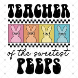 Transfer 001689 - Retro Teacher of the Sweetest Peeps