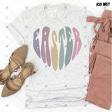Transfer 001690 - Easter Word Art Heart
