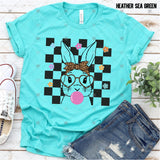 Transfer 001692 - Retro Bunny with Bubblegum