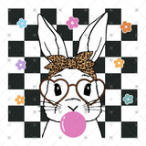 Transfer 001692 - Retro Bunny with Bubblegum