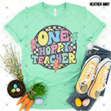 Transfer 001702 - One Hoppy Teacher Round Checkers