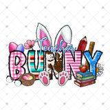 Transfer 001707 - Teacher Bunny