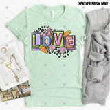 Transfer 001713 - Easter LOVE Block Letters