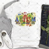 Transfer 001725 - Autism Accept Understand Love Handprints