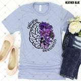 Transfer 001737 - Epilepsy Awareness Floral Brain