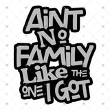 Transfer 001741 - Ain't No Family like the One I Got