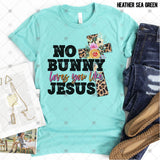 Transfer 001765 - No Bunny Loves You like Jesus Leopard Cross