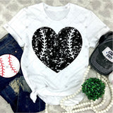 Transfer 001780 - Distressed Heart with Laces
