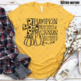 Transfer 001781 Pumpkin Obsessed & Jesus Blessed